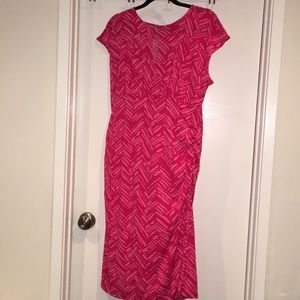 Red/pink dress size XL